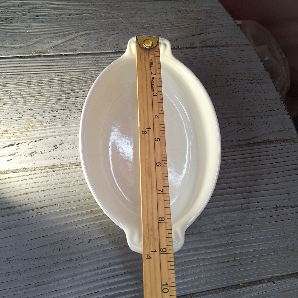 Vintage Le Creuset Enameled Cast Iron Casserole Dish 20 Centimeters In Diameter - Picture 6 of 10
